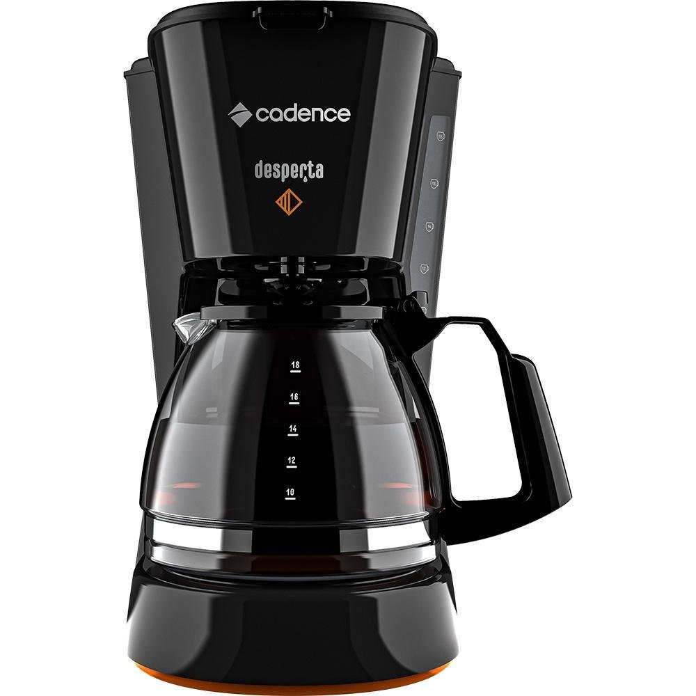 Cafeteira Cadence Caf338 Desperta Contrast Preta 18 Xíc 110v - 1