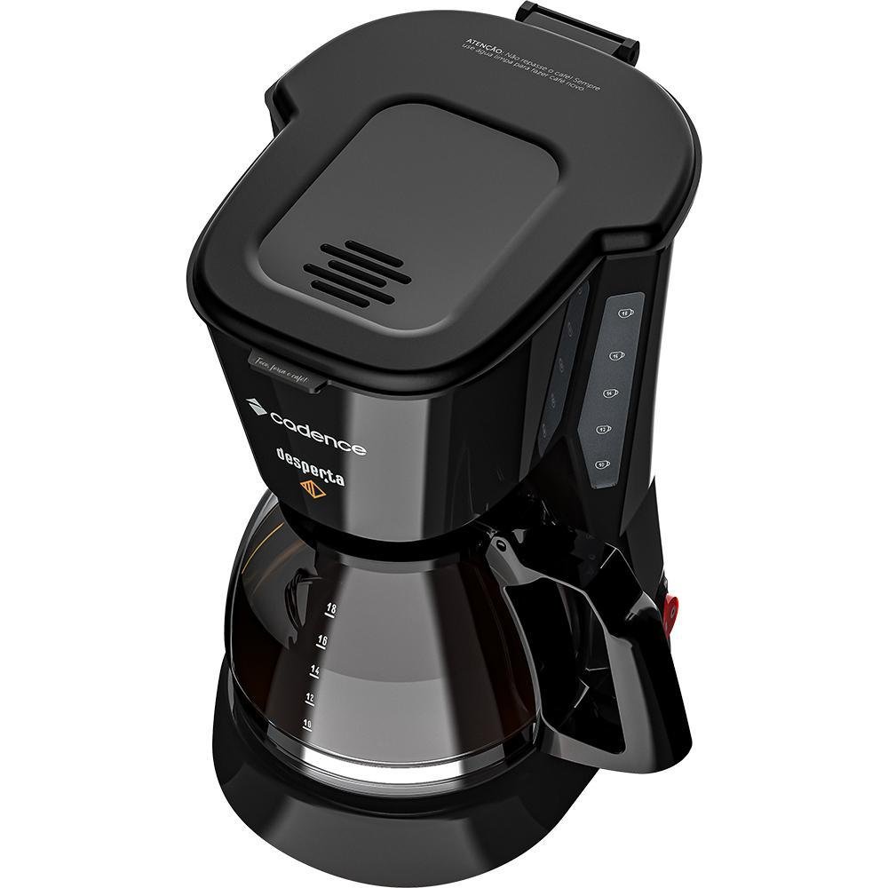 Cafeteira Cadence Caf338 Desperta Contrast Preta 18 Xíc 110v - 5