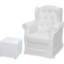 Ver imagem 2 de Poltrona de Amamentação Balanço e Puff Letícia Phoenix Baby