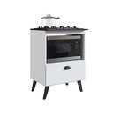 Ver imagem 1 de Balcão C/ Porta Basculante P/ Forno e Cooktop 4 Bocas Branco