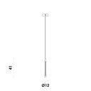 Ver imagem 2 de Pendente Goccia 12cm x 41cm 1x3w 3000k 160 Lúmens OC002S Bella Iluminação