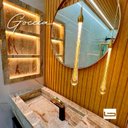 Ver imagem 5 de Pendente Goccia 12cm x 41cm 1x3w 3000k 160 Lúmens OC002S Bella Iluminação