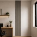 Ver imagem 4 de Painel Ripado Decorativo para Sala Quarto 39x250cm Slats L05 Gris Fosco - Lyam Decor