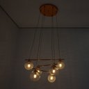 Ver imagem 6 de Luminária Pendente 6 Foco 25w OD039R Asta Bella Iluminação