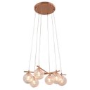 Ver imagem 5 de Luminária Pendente 6 Foco 25w OD039R Asta Bella Iluminação