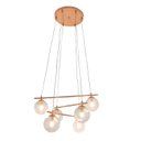 Ver imagem 2 de Luminária Pendente 6 Foco 25w OD039R Asta Bella Iluminação