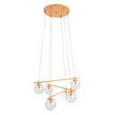 Ver imagem 3 de Luminária Pendente 6 Foco 25w OD039R Asta Bella Iluminação