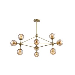 Pendente 100x57,5cm 10xE27 Bolinha 400w Orbe Bella Iluminação - 1
