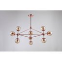 Ver imagem 5 de Lustre Pendente 100x57,5cm 10xE27 Bolinha 400w Orbe Bella Iluminação