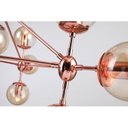 Ver imagem 3 de Lustre Pendente 100x57,5cm 10xE27 Bolinha 400w Orbe Bella Iluminação