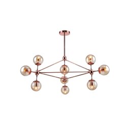 Pendente 100x57,5cm 10xE27 Bolinha 400w Orbe Bella Iluminação - 1