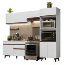 Ver imagem 2 de Armário de Cozinha Completa 260cm Branco Reims Madesa 09