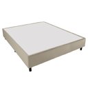 Ver imagem 1 de Cama Box Base Casal Queen 1,58m Suede Marsala