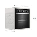 Ver imagem 5 de Forno de Embutir Elétrico Consul 84 Litros Timer Autodesligamento - Cob84be