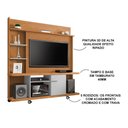 Ver imagem 3 de Home Painel Taurus Tv até 47 Polegadas Naturalle/off-white/ripado