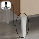 Ver imagem 6 de Balcão para Pia de 2,00 Mt Maceió 4 Portas 3 Gavetas Amendoa Off White