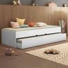 Bicama Cama com Auxiliar Solteiro Branca Chiara - Phoenix Baby - 1
