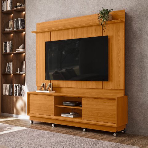 Estante para TV e Home Theater até 75 Polegadas 183,5CMX186,5cm Siena