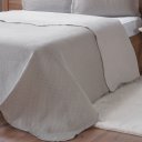 Ver imagem 3 de Kit Cobre Leito Casal Ultra Lisse Lisa New 210x230cm Jaboticaba