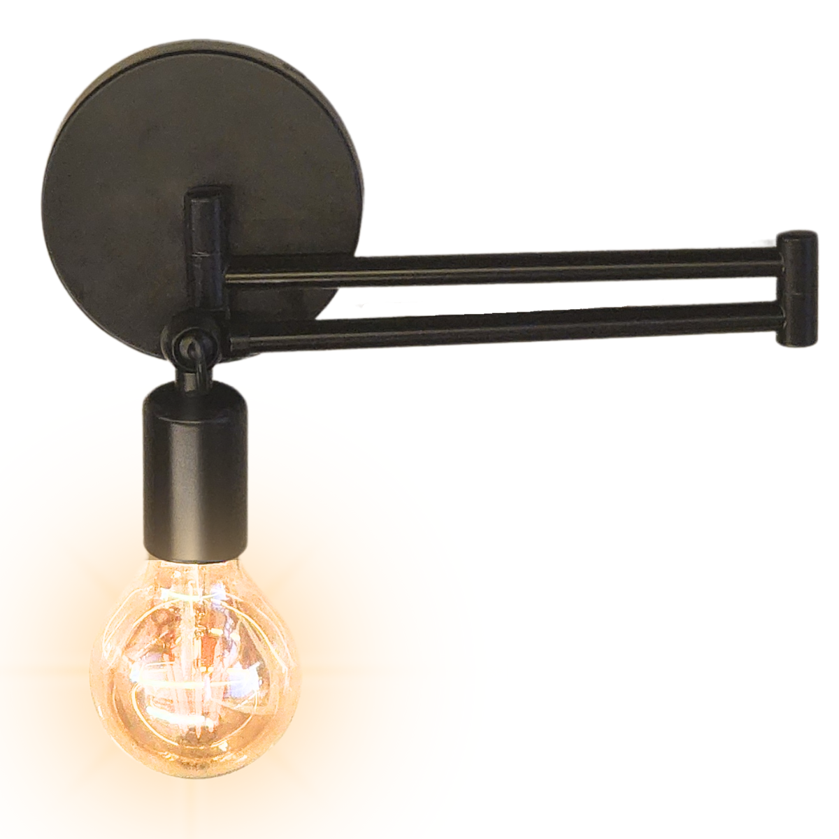 Ver imagem 6 de Luminária Parede Arandela Articulada 45cm Gimpo Kjbd-597:preto