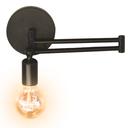 Ver imagem 6 de Luminária Parede Arandela Articulada 45cm Gimpo Kjbd-597:preto