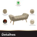 Ver imagem 5 de Recamier Estofada Casal King Size Ayla Veludo