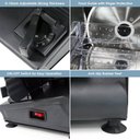 Ver imagem 2 de Elite Gourmet Emt-625b Fatiadora Elétrica de Carne 7.5” Preto