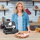 Ver imagem 4 de Elite Gourmet Emt-625b Fatiadora Elétrica de Carne 7.5” Preto