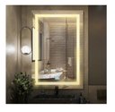 Ver imagem 6 de Espelho Jateado Iluminado com Led Quente e Touch 90x70cm Vertical
