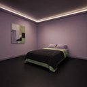 Ver imagem 1 de Piso Vinílico em Manta PVC 0,7mm Antiderrapante 6m² Liso Fosco Preto