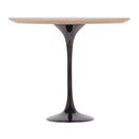 Ver imagem 2 de Mesa Saarinen Lateral Fórmica Preta 51cm - Base Preta