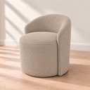 Ver imagem 6 de Poltrona Decorativa Yara Boucle Sala Estar Quarto Recepção Confortável
