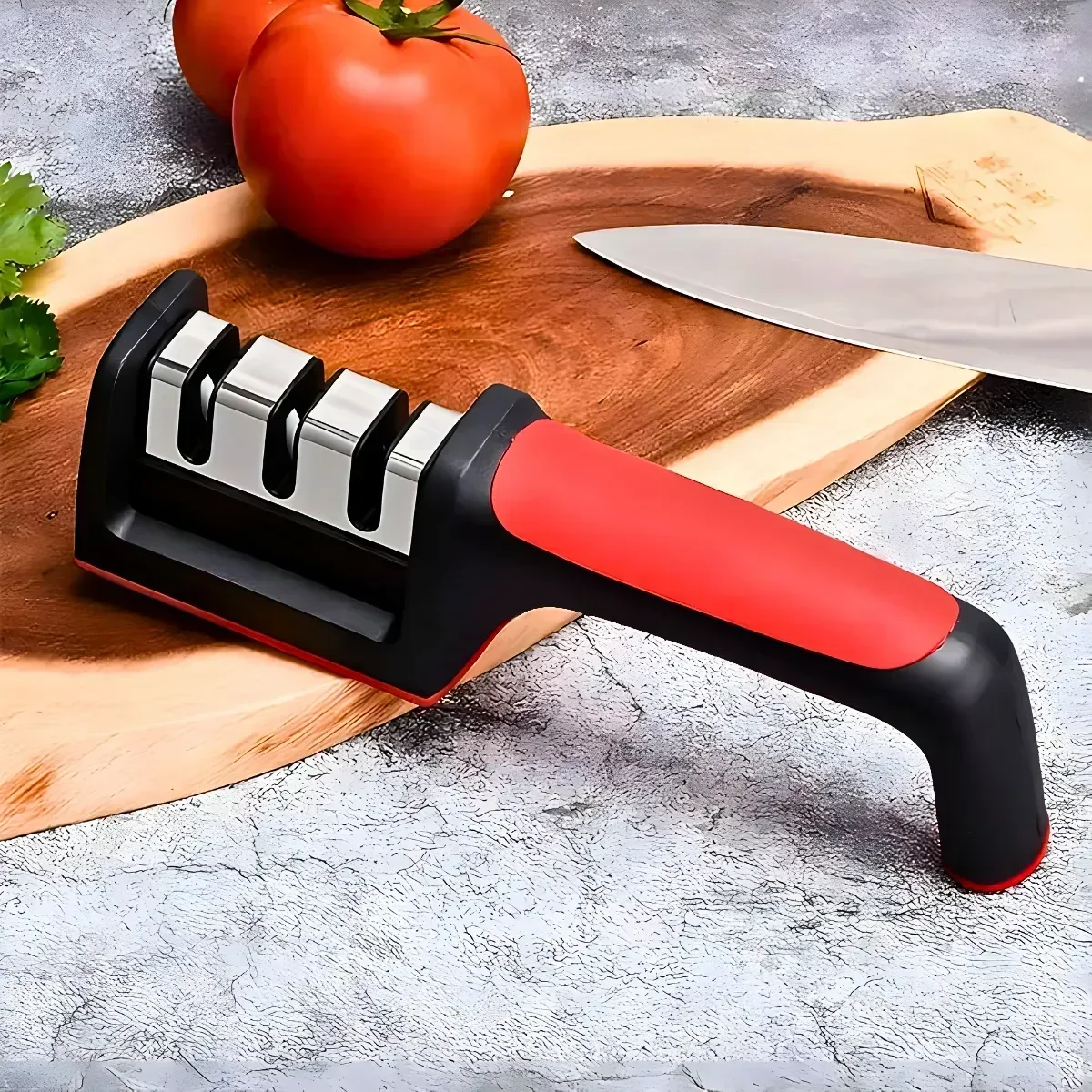 Ver imagem 2 de Afiador Amolador de Facas 3 Opções de Afiar Profissional