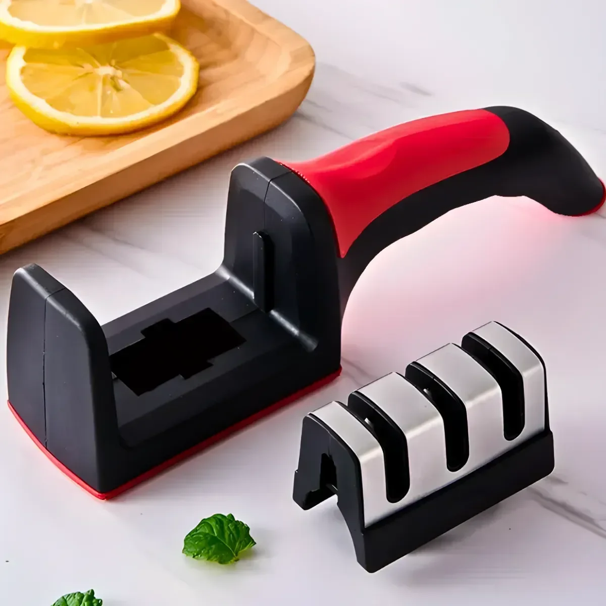 Ver imagem 4 de Afiador Amolador de Facas 3 Opções de Afiar Profissional