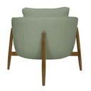 Ver imagem 7 de Poltrona Decorativa Austin Bouclé Verde Claro - Nexta Casa