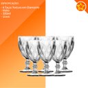 Ver imagem 3 de Jogo de Taças 6 Vinhos Diamante Lívon