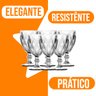 Jogo de Taças 6 Vinhos Diamante Lívon - 4