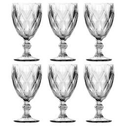 Jogo de Taças 6 Vinhos Diamante Lívon - 1