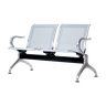 Cadeira Longarina Aeroporto Cromada 2 Lugares - Sala de espera - 1