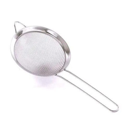Peneira em Aço Inox Original Line 10cm - Prática, Durável e Versátil para Cozinha - Panami