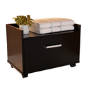 Ver imagem 4 de Armario Gabinete para Banheiro com Gaveta e Rodinhas