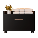 Ver imagem 3 de Armario Gabinete para Banheiro com Gaveta e Rodinhas