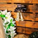 Ver mais imagens de Sino de Bronze com Suporte para Parede/teto - 1,5 Kg