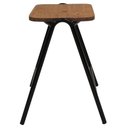 Ver imagem 3 de Banco Stak Decorativo Baixo Preto - Overseas