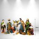 Ver imagem 2 de Presépio 11 Peças 20 Cm Resina Importado Natal Pecas