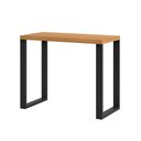 Ver imagem 3 de Mesa Escrivaninha Moderna para Escritório 90cm Móvel na Caixa