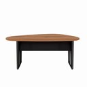 Ver imagem 7 de Mesa para Reunião Orgânica Mesa Orgânica MDP 183cm Nogal com Preto F5 Office