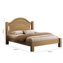Ver imagem 4 de Cama Casal Isis 100% Mdf para Colchão -super Reforçada -basoto C/ Colchão Casal D23 Gazin:amendoa