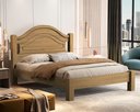 Ver imagem 2 de Cama Casal Isis 100% Mdf para Colchão -super Reforçada -basoto C/ Colchão Casal D23 Gazin:amendoa