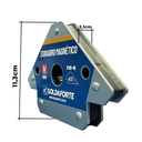 Ver imagem 7 de Esquadro Magnetico 50kg 4 Peças Industrial - Soldaforte